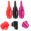 3Pcs Durable Finger Protector for Sewing and Knitting with Ergonomic Thread Controller Purple Black Red 5