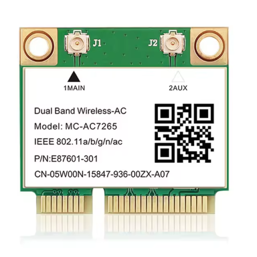 1200Mbps Bluetooth 4.2 Mini PCI-E Wifi Card -AC7265 Wireless Network 7