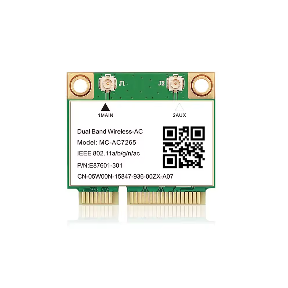 Typecat 1200Mbps Bluetooth 4.2 Mini Pci-E Wifi Card -Ac7265 Wireless Network 7