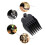 Κιτ κουρείου Black8Piece με βάση για χτένες τοποθέτησης μαλλιών και χτένες 5