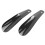 Plastic Shoe Horn Spoon Shape Flexible Black 2