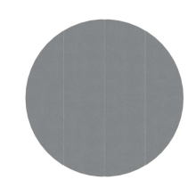 (306 cm) vidaXL Pool Ground Cloth Floor Protector Mat Light Grey Polyester Geotextile