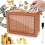Houten spaarkluis 1