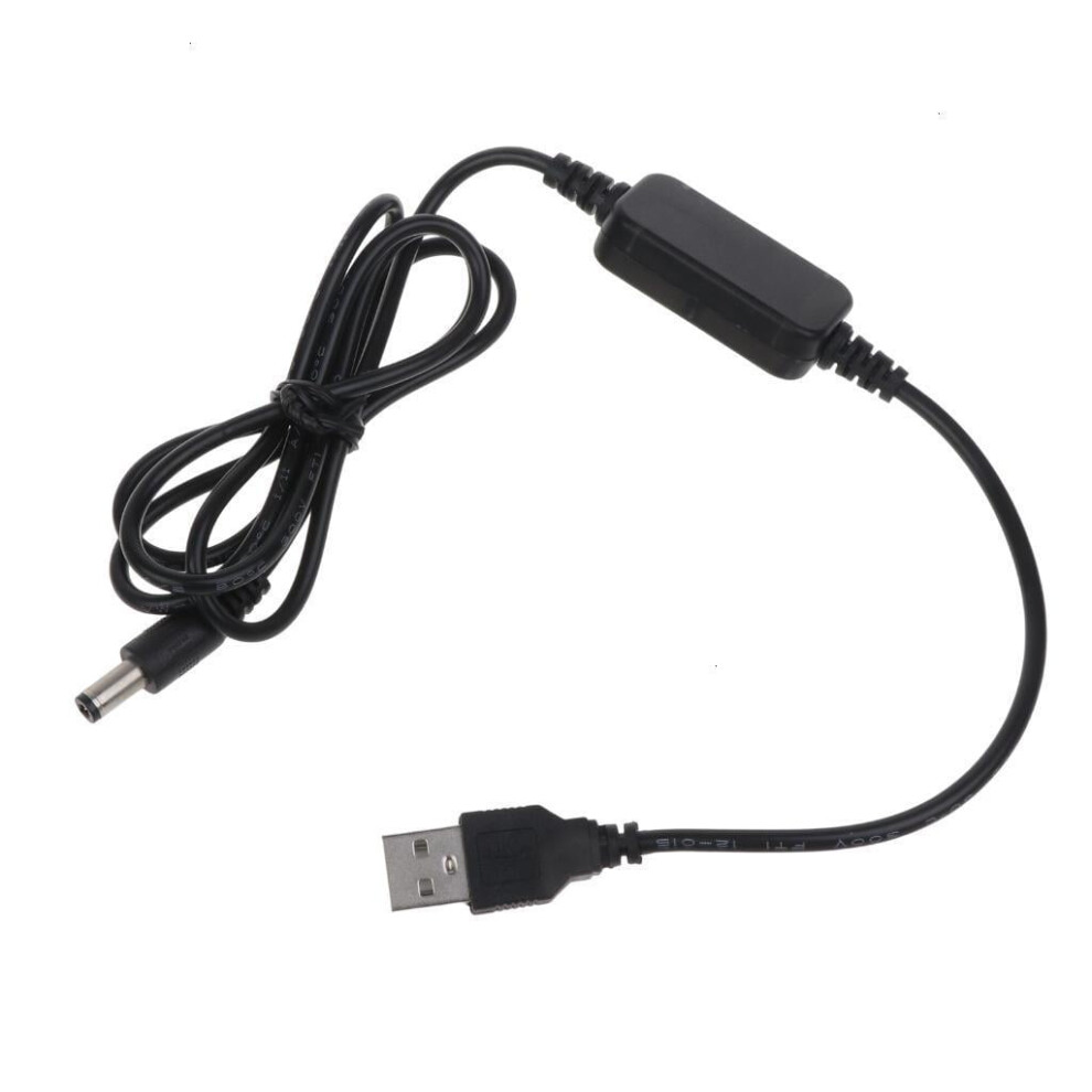 Usb 5V To 12V Step-Up Converter Cable 5.5X2.1mm 9450273226859