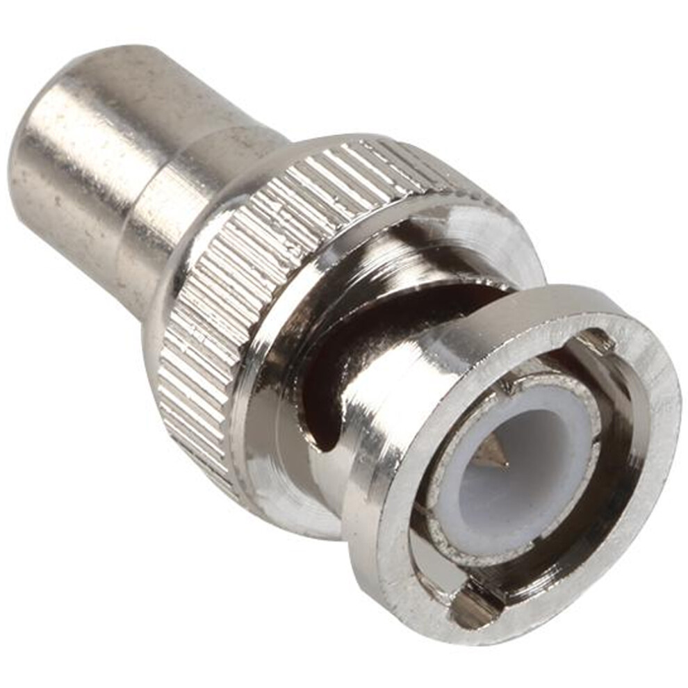 Bnc Male To 1 Rca Phono Female Adapter Cctv Camera Dvr Video Converter Plug 5056199871070