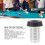 Vis inférieure de la queue de billard - Alliage d'aluminium compact 4