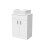 NES Home Onken 600mm White Vanity Cabinet And Rectangle Counter Top Basin Sink Unit 6