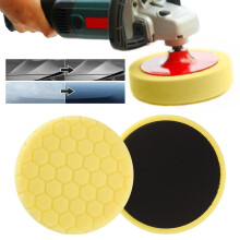 Tampone lucidante esagonale a nido d'ape Turtle Sponge, colore giallo