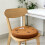 Cookie-Shaped Seat Cushion with Washable Cover 5