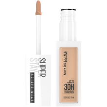 Maybelline Super Stay Liquid Concealer Makeup, Full Coverage Concealer, Up to 30 Hour Wear, Transfer Resistant, Natural Matte Finish, Oil-free, Availa