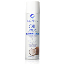 Isoplus Spray de Brillo Ligero con Aceite de Coco, 9 Oz