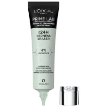 L'Oreal Paris Prime Lab Tot 24U Roodheid Verdoezelaar Geïnfuseerd met Niacinamide, 1,01 Fl Oz