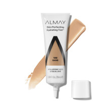 Almay Hydrating Liquid Foundation Tint, Lätt med Lätt Täckning, Naturlig Dewy Finish, Hypoallergenisk, 13