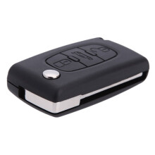 Flip Folding Remote Car Keyless Key Case Shell for 407 307 308 607 3 Buttons