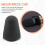 Rubber Clarinet Saxophone Mouthpiece Cap Protect Delicate Tip Black 3