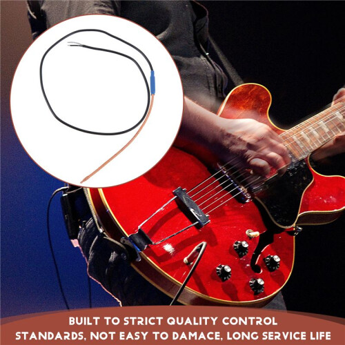 Acoustic Guitar Saddle Piezo Bridge Pickup Soft with 2.5 Jack 1