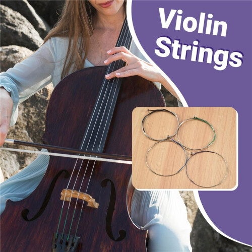 V70 Viola Strings Nickel chrome Wound ADGC Full Set Wire  End 2