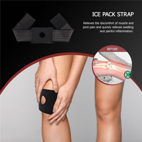 Reusable Strap For Ice Pack Knee Gel Wrap Hot Cold Therapy Pain Relief Arthritis 2