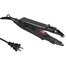 Hair Extension Iron Keratin Bonding Tools Fusion Heat Connector Machine Temperature Fusion Heat Connector Black Us Plug