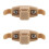 2X Beige Sun Visor Clip Holder Bracket 51168243575 For  E46 3 Series 325 M3 1