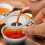 Tea Strainers with Drip Bowls (2-Pack); Elegant Stainless Steel Loose Leaf Tea Strainers 2