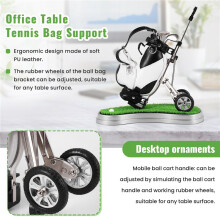 Pens with Bag Holder,Novelty Gifts with 3 Pieces Aluminum Pen Office Desk Bag Pencil Holder