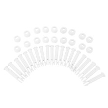 20 Piezas de Pasadores de Juntas de Piscina de ABS, Sellos de Juego de Tapas de 6 Cm / 2.36 Pulgadas para Piezas de Repuesto de Piscinas
