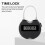 Lock LCD Display  Lock Multifunction Travel Electronic Timer, Waterproof USB Rechargeable Temporary Timer Padlock 6