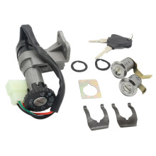 Motorcycle Ignition Key Lock Set for 50Cc 150Cc GY6 Scooter Moped Taotao Jonway Roketa