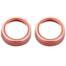Pour la 10E GéNéRation de Garnitures de Bouton de Climatisation,Interrupteur de TempéRature de la Climatisation,Anneaux de Commande pour