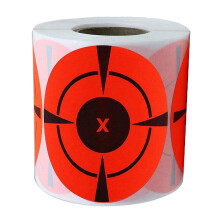 Doelstickers (Aantal 125 Stuks, 3 Inch) Zelfklevende Doelen voor Jachtdoelen