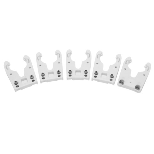 5PCS/Lot ISO30 Tool Holder Clamp Iron+ABS Flame Proof Rubber Claw