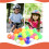 108Pcs Bicycle Round Decorative Colored Beads Spokes Decorations Plastic Cilp Spoke Beads 7