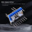 5Pcs TMC2209 V3.0 Stepper Motor Driver Stepping Rod Silent Driver 256 Microstep Current 2.8A  VS TMC2208 6