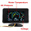 3 In1 LCD Auto Digitale Meter Voltmeter/Oliedruk/Watertemperatuur 12-24V Universeel 4