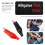 20 Pcs Black Red Soft Plastic Coated Testing Probe Alligator Test Clip 5