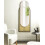 Beliani Wall Mirror NEVERS 53 cm 143 cm PE Rattan Natural 2