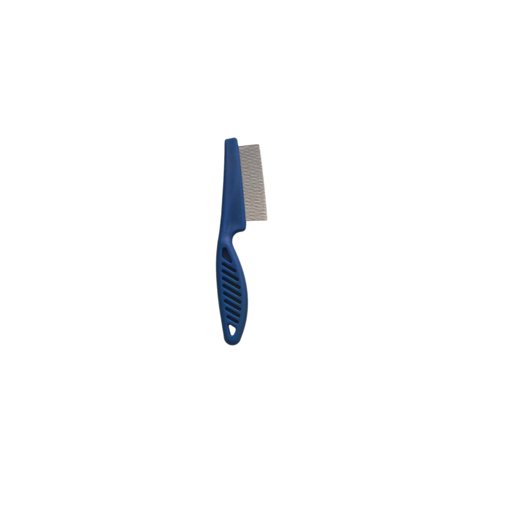 Pet Grooming Comb for Dogs and Cats, Multifunctional Pet Hair Comb with Fine Toothed Design, Stainless Steel Comb for Flea and Tear Stain Removal, Com