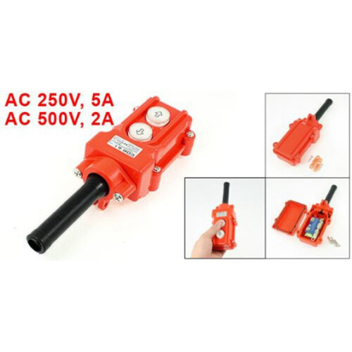 Water Proof Hoist Crane Pendant  Down Station Pushbutton