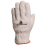 (Medium - Size 8) Delta Plus Venitex FBN49 Grey Full Grain Leather Safety Work Gloves 1