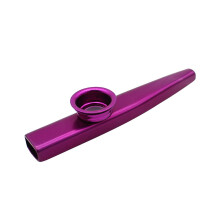 Kazoo Aluminum Alloy Metal with 5 Pcs Gifts Flute Diaphragm for Children Music-Lovers-