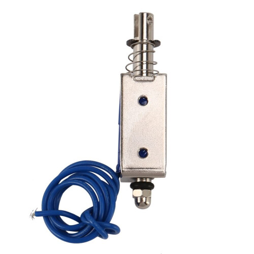 Solenoid electric solenoid type push / pull 10 mm  12 V 2.1 kg force 1