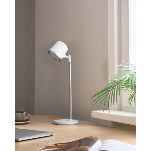 Beliani LED Desk Lamp LIBRA with Dimmer White 1