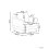 Beliani Armchair KJAER Fabric Off-White 3