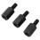 100Pcs M3 Thread 8mm+6mm PCB Fixed Nylon Hex Standoff Spacer Pillar 5