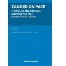 Zander on PACE by Professor Michael Zander Paperback Book