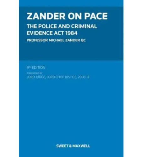 Zander on PACE by Professor Michael Zander Paperback Book