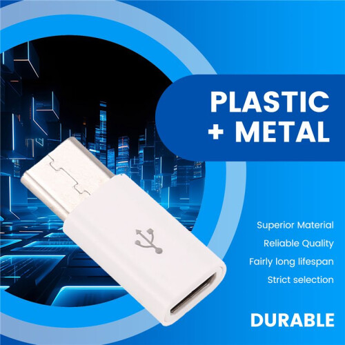 Universal USB Typ C 3.1 Stecker auf Micro-USB 2.0 5 Pin Buchse Datenadapter: 1PC 1