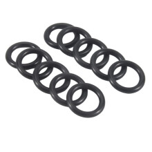 10 PeçAs O-Rings de VedaçãO de óLeo de Borracha Preta Anilhas de VedaçãO 16 X 11 X 2,5 Mm