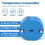 RTD PT100 Temperature Transmitter DC24V Minus 50 ~ 100 degree Output 0-10V 3